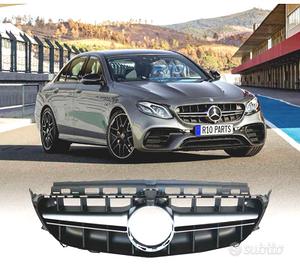 GRIGLIA MERCEDES CLASSE E W213 16-19 E63 AMG NERO 