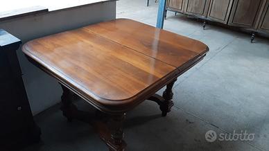Tavolo allungabile antico noce