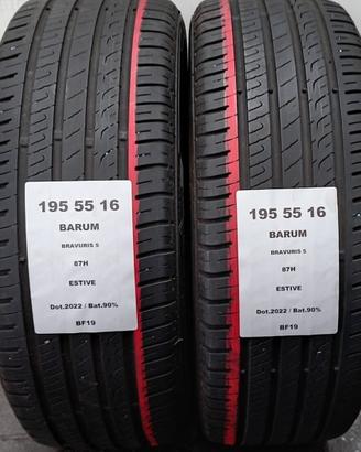2 GOMME 195 55 16 BARUM BF19
