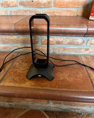 Supporto Cuffie led per console