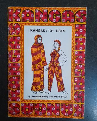 Libro Kangas 101 usi Inglese vintage1985 Africa 