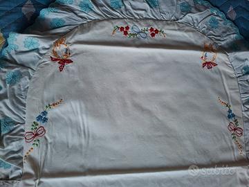 porta enfant ricamato vintage