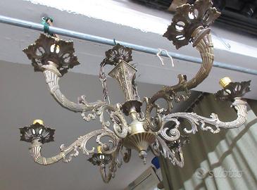 LAMPADARIO VINTAGE ANNI 70