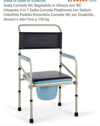 Sedia comoda wc