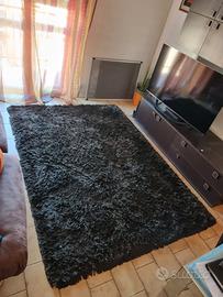 Tappeto Poltronesofà marrone scuro 175x240cm