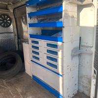 Scaffalature furgone officina mobile