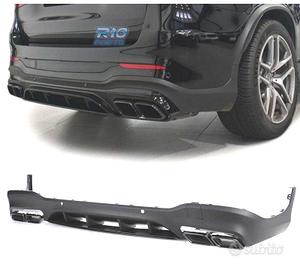 DIFUSORE MERCEDES GLC X253 15-18 LOOK AMG GLC63 PD