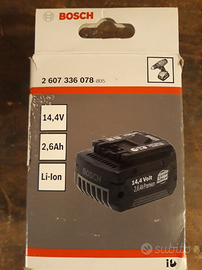 Batteria 2607336078 BOSCH originale AL 1860