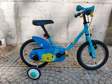 Bici bambino 14" con rotelle