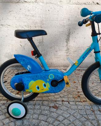 Bici bambino 14" con rotelle