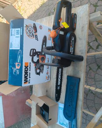 motosega elettrica worx