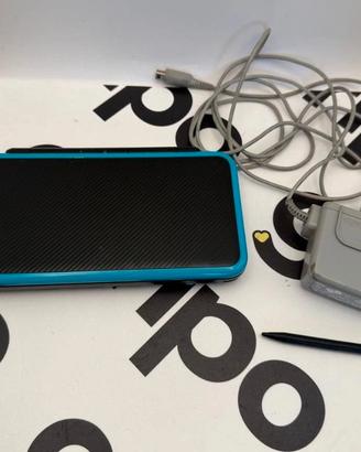 New Nintendo 2DS XL Console Nero Turchese no audio