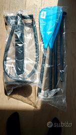 Doppia pagaia Sup/Canoa+borsa+gonfiatore