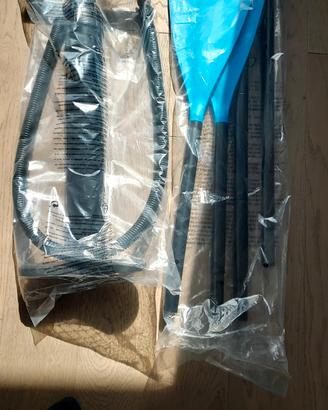 Doppia pagaia Sup/Canoa+borsa+gonfiatore