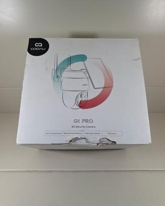 Telecamera 4G LTE Solare COOAU G1 Pro 2K Nuova

