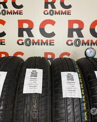 2 GOMME USATE 135 80 R 13 70 T HANKOOK