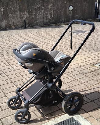 ovetto reclinabile con passeggino Cybex