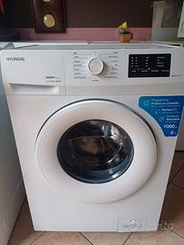 lavatrice  6 kg slim hyndai quasi nuova