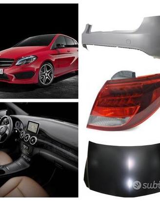 Mercedes Classe B frontale cofano paraurti W246