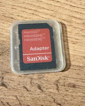 Adapter SanDisk microSD + microsd 2gb