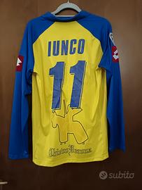 Maglia calcio indossata Antimo Iunco Chievo V. 