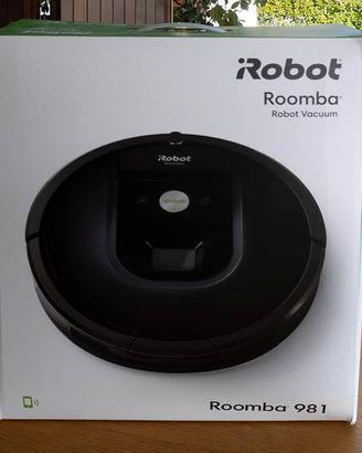 iRobot Roomba 981 mai usato, completo