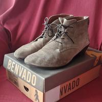 Scarpe lacci, polacchini vera pelle n.40 