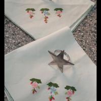 tovaglioli con porta tovaglioli 