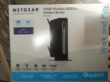 Modem router netgear n300