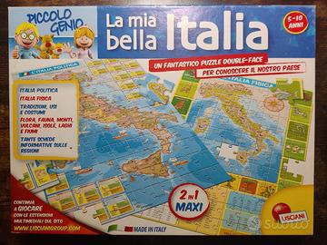 Puzzle Double-Face Lisciani "La Mia Bella Italia" 