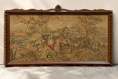 ARAZZO con cornice in legno 205 × 120 cm