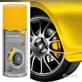Vernice Speciale per Pinze Freni Auto Moto GIALLO