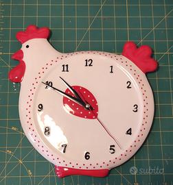 Orologio in ceramica Tognana Gallo Vintage