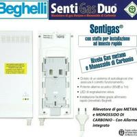 Beghelli rilevatore gas metano monossido carbonio