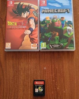 3 Giochi per Nintendo Switch 