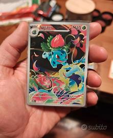 Ivysaur 134 full art set megaevoluzione Pokemon