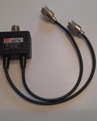 Duplexer Diamond Mod. MX-72- 1 ingresso HF/VHF/UHF