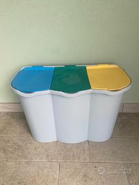 Cestini per spazzatura divisi per tipologia