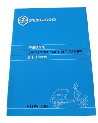 Variante catalogo pezzi di ricambio Piaggio Vespa 