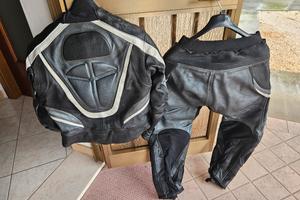 TUTA MOTO COMPLETA GIUBBOTTO E PANTALONI