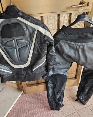 TUTA MOTO COMPLETA GIUBBOTTO E PANTALONI