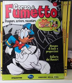Intera collana Corso di fumetto - Disegnare, scriv