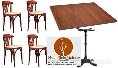 Set Tavoli Sedie Bar Ristorante Bistrot Cod125