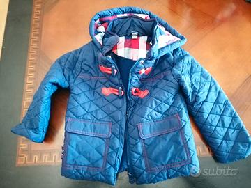 Cappotto tuc tuc Blu Trapuntato Bimba 2A 92c