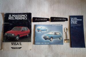Citroen Visa Libretto Uso e Manutenzione Accessori