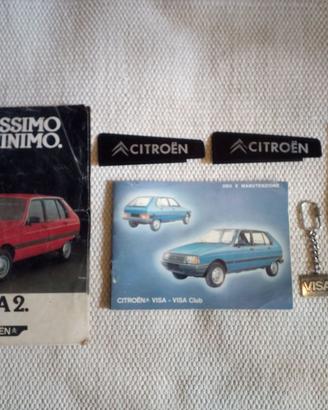 Citroen Visa Libretto Uso e Manutenzione Accessori
