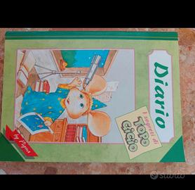 Diario Topo Gigio nuovo vintage anni 90