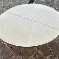 Tavolino campeggio metallo richiudibile