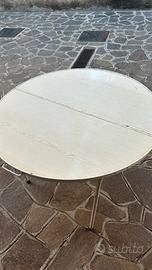Tavolino campeggio metallo richiudibile