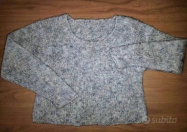 MAGLIONE  CORTO CON FILATO MELANGE ***NUOVO***